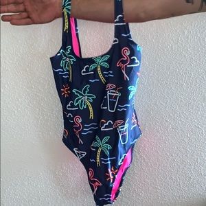 One piece Chubbies swim suit